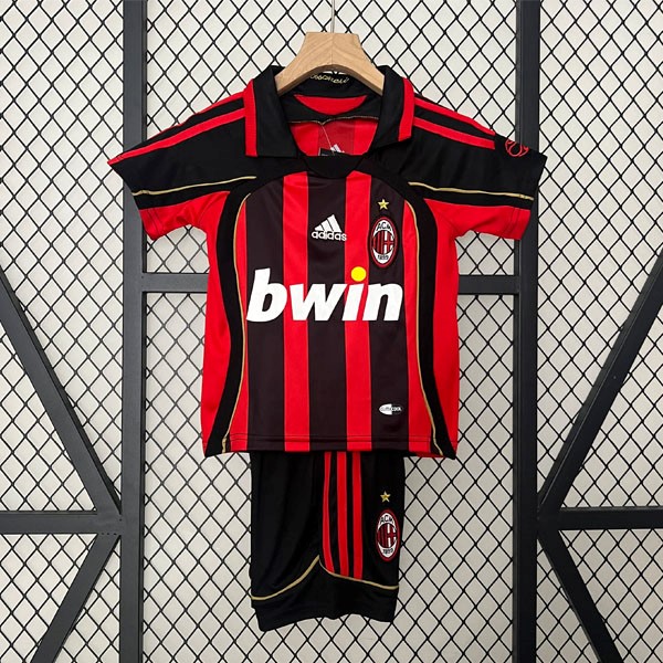 Camiseta AC Milan Primera Retro Niño 2006 2007